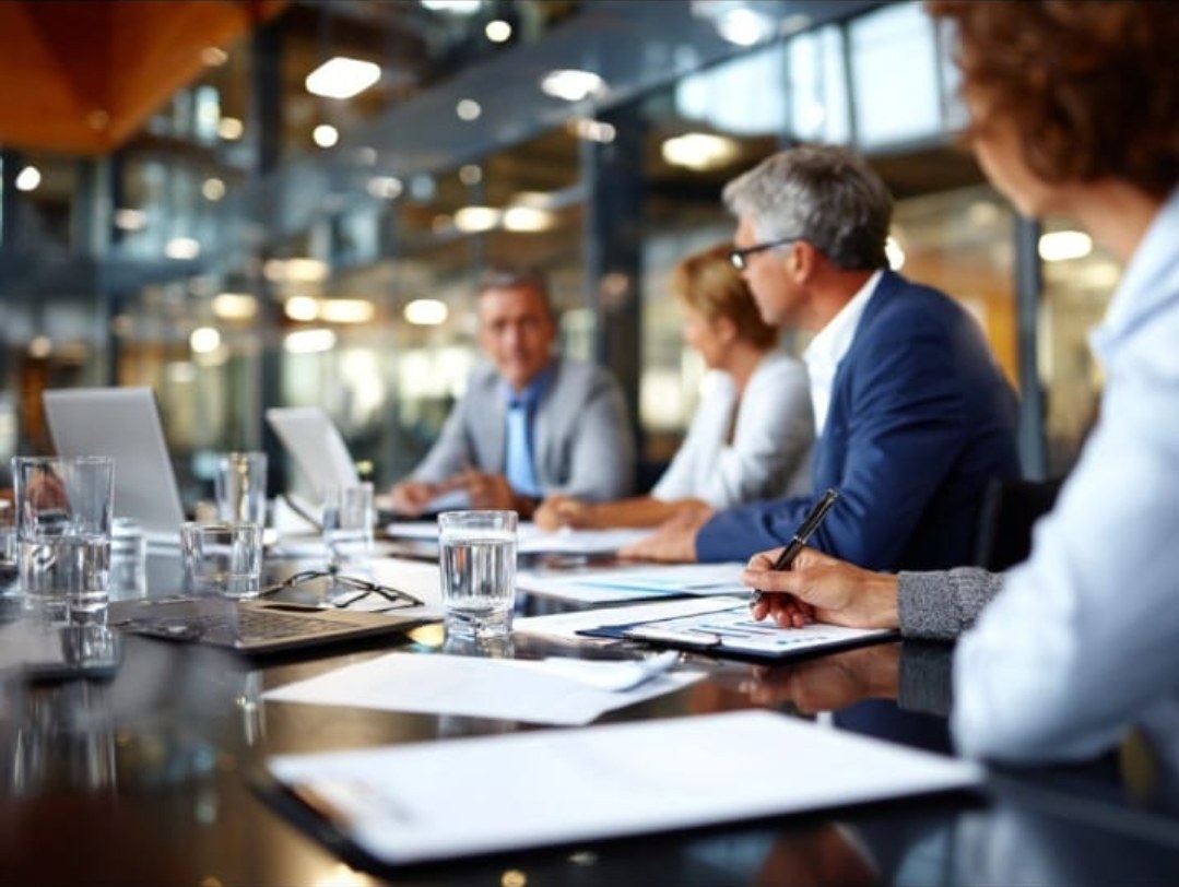 Leadership strategy meeting